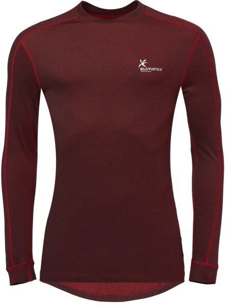 Klimatex ARVID KLIMAFEEL Pánske funkčné tričko, vínová, veľkosť