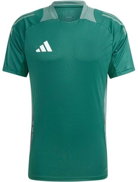 adidas TIRO24 TRAINING JERSEY Futbalový dres, tmavo zelená, veľkosť