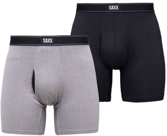 SAXX DAYTRIPPER COMFORT 2PK Pánske boxerky, čierna, veľkosť