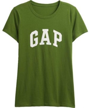 GAP V-SS LOGO CLASSIC TEE Dámske tričko, zelená, veľkosť