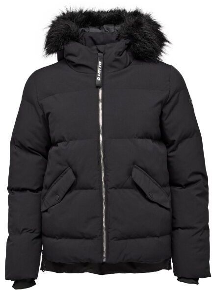 Lotto GRETEL Dámska kratšia prešívaná bunda, čierna, veľkosť