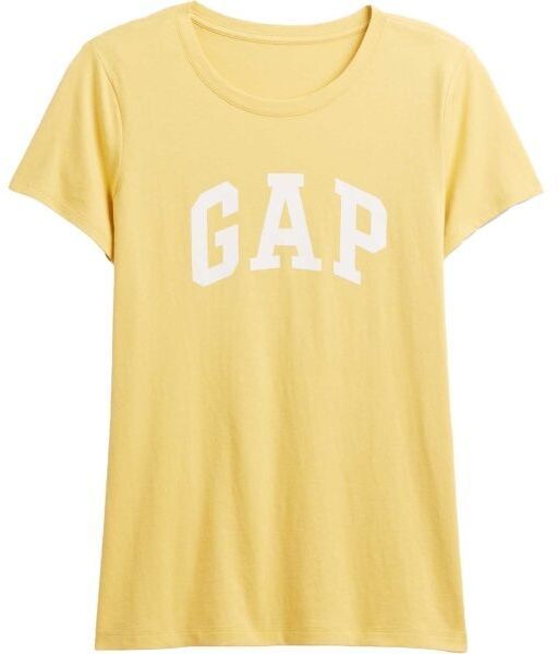 GAP V-SS LOGO CLASSIC TEE Dámske tričko, žltá, veľkosť