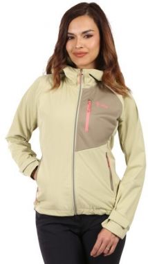 KILPI BELTRA Dámska softshellová bunda, béžová, veľkosť