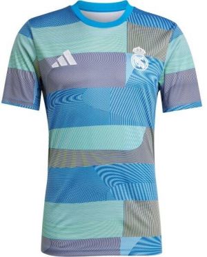 adidas REAL MADRID PRESHI Pánske športové tričko, modrá, veľkosť XXL