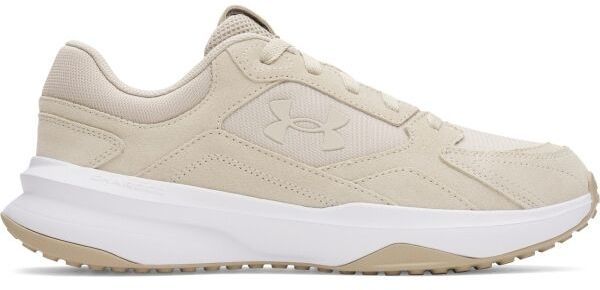 Under Armour CHARGED EDGE SUEDE Pánska voľnočasová obuv, béžová, veľkosť 44