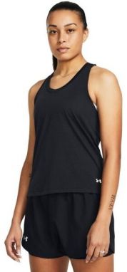 Under Armour LAUNCH SINGLET Dámske tielko, čierna, veľkosť