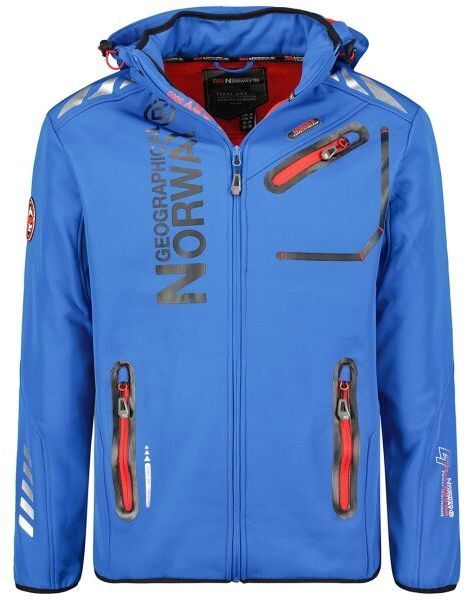 GEOGRAPHICAL NORWAY ROYAUTE GTX Pánska softshellová bunda, modrá, veľkosť