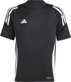 adidas TIRO24 JERSEY Y Chlapčenský futbalový dres, čierna, veľkosť