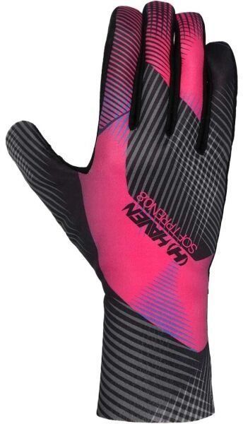 HAVEN SOFTPRENE 0.8 Cyklo rukavice, ružová, veľkosť