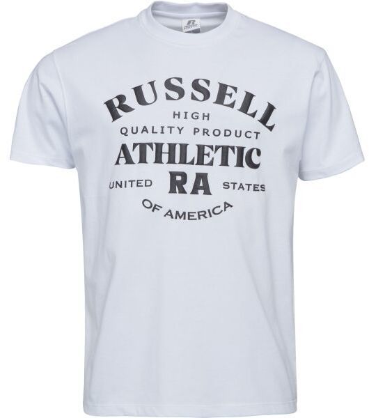 Russell Athletic T-SHIRT Pánske tričko, biela, veľkosť