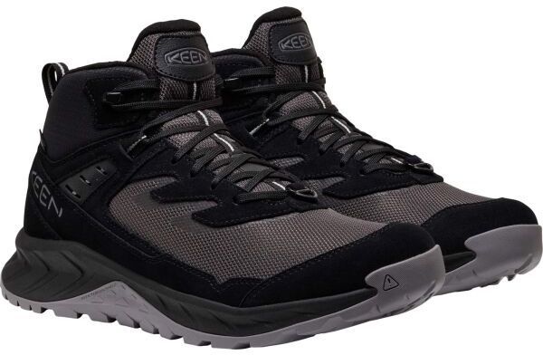 Keen HIGHTRAIL MID POLAR Pánska treková obuv, čierna, veľkosť 45