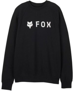 Fox FLEECE CREW Pánska mikina, čierna, veľkosť