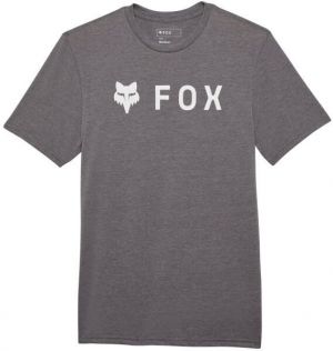 Fox ABSOLUTE SS TECH TEE Pánske tričko, tmavo sivá, veľkosť