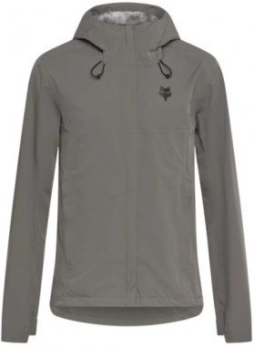 Fox RANGER WATER JACKET Bunda na bicykel, sivá, veľkosť