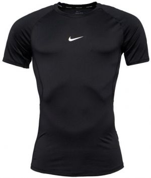 Nike M NP DF TIGHT TOP SS Pánske tréningové tričko, čierna, veľkosť XXL
