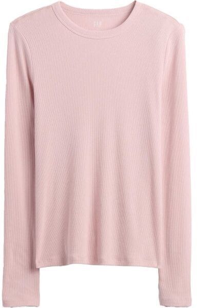 GAP V-FAST LS ESSENTIAL RIB TEE Dámske tričko, lososová, veľkosť