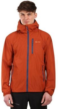 KILPI SONNA Pánska outdoorová bunda, hnedá, veľkosť