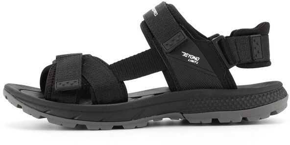 ALPINE PRO ALVE Pánske sandále, čierna, veľkosť