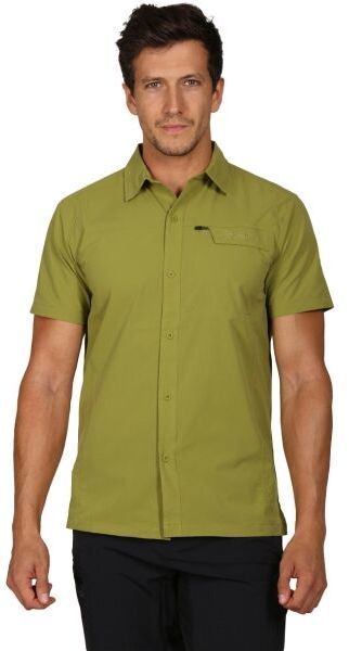 KILPI BOMBAY Pánska outdoorová košeľa, svetlo zelená, veľkosť XXXL