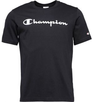 Champion SS TEE Pánske tričko, čierna, veľkosť