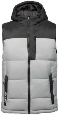 Lotto ADONY Pánska prešívaná vesta, sivá, veľkosť