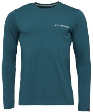 TRIMM BRAVE Pánske tričko s dlhým rukávom, tyrkysová, veľkosť