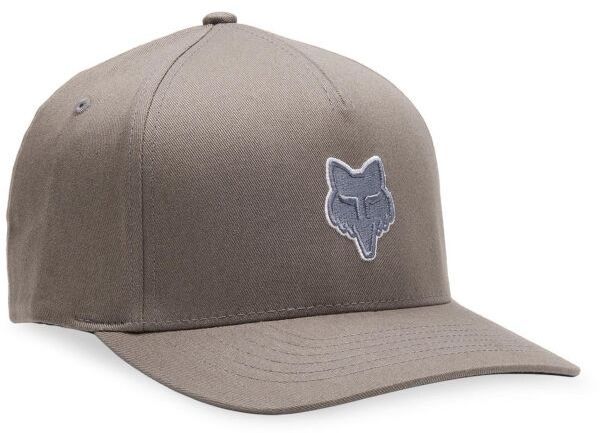 Fox HEAD FLEXFIT HAT Pánska šiltovka, sivá, veľkosť