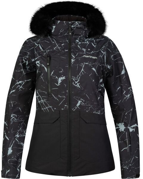 Hannah INAY Dámska lyžiarska bunda, čierna, veľkosť
