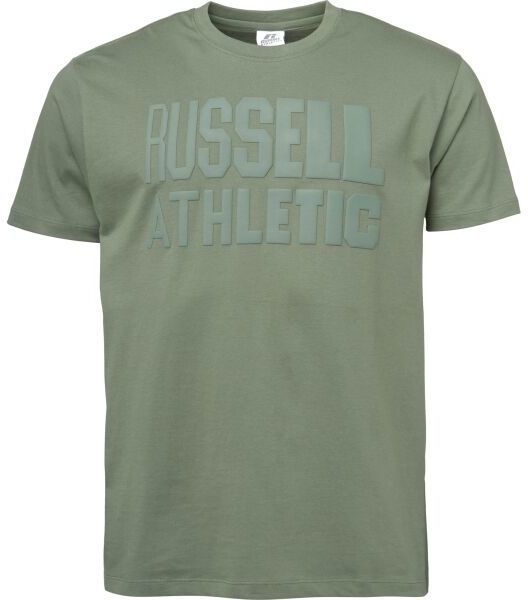 Russell Athletic OLIVA Pánske tričko, zelená, veľkosť