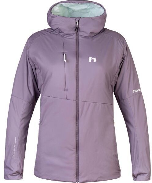 Hannah TAYA HOODY Dámska zateplená bunda, fialová, veľkosť