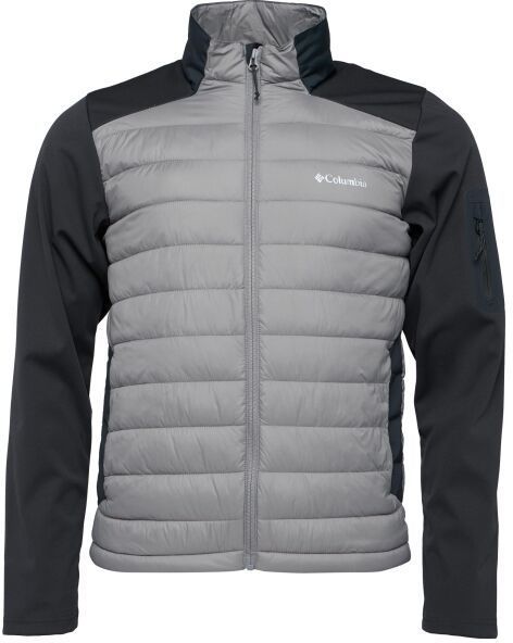 Columbia TECH HYBRID SOFTSHELL Softshellová bunda, sivá, veľkosť