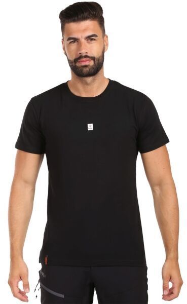 KILPI DISCOVER Pánske bavlnené tričko, čierna, veľkosť