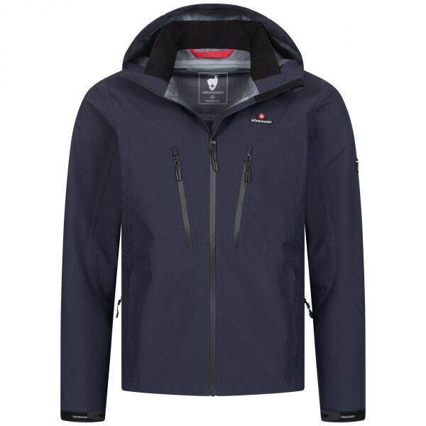 HOHENHORN THABOR Pánska outdoorová bunda, tmavo modrá, veľkosť