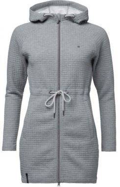 LOAP DARJA Dámska voľnočasová mikina, sivá, veľkosť