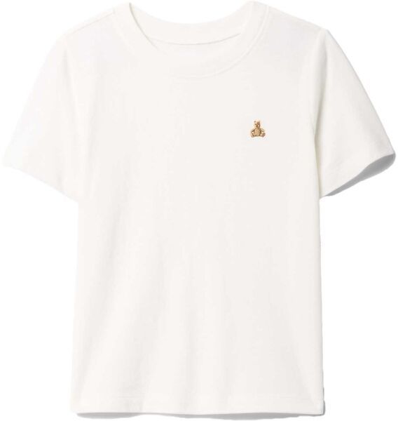 GAP V-BF SS SLD T Chlapčenské tričko, biela, veľkosť 4Y