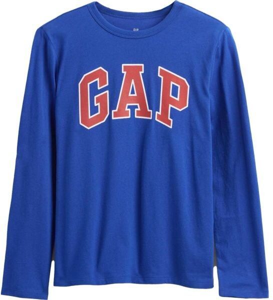 GAP V-FRCH LS LOGO VALUE TEE Chlapčenské tričko, modrá, veľkosť