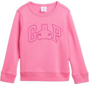 GAP V-DB GR CREW Detská mikina, ružová, veľkosť 3Y