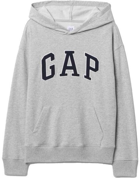 GAP V-FRCH FT BAS HERITAGE LOGO PO Chlapčenská mikina, sivá, veľkosť