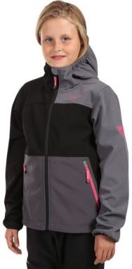 KILPI RAVIA Dievčenská softshellová bunda, čierna, veľkosť