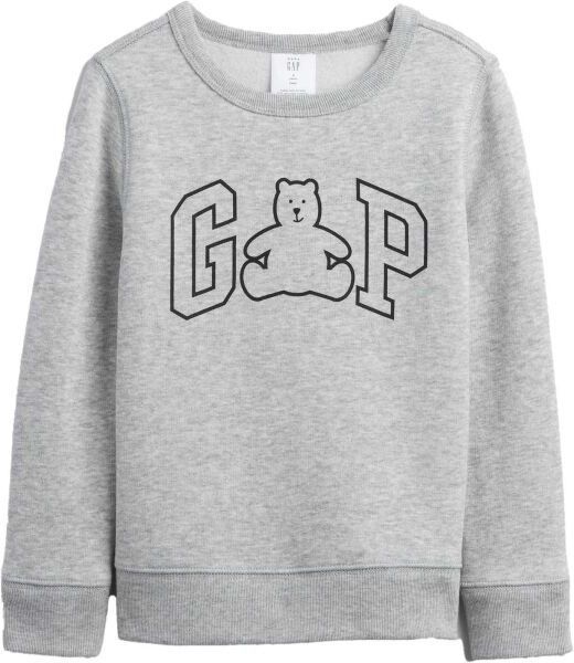 GAP V-DB GR CREW Detská mikina, sivá, veľkosť 2Y