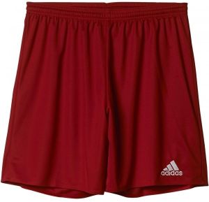 adidas PARMA 16 SHORT JR Juniorské futbalové trenky, červená, veľkosť
