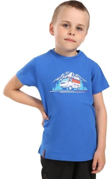 KILPI SALO Chlapčenské bavlnené tričko, modrá, veľkosť
