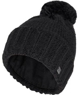 Klimatex EWA Zateplená čiapka s brmbolcom, čierna, veľkosť