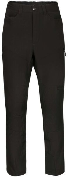 ALPINE PRO DEN Pánske softshellové nohavice, čierna, veľkosť