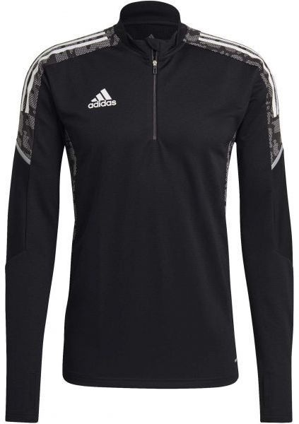 adidas CONDIVO21 TRAINING TOP Pánska futbalová mikina, čierna, veľkosť
