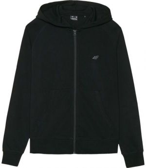 4F SWEATSHIRT Dámska mikina, černá, veľkosť