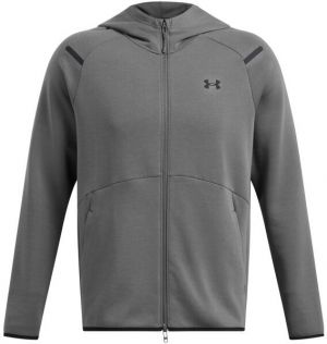 Under Armour UNSTOPPABLE FLEECE Pánska mikina, tmavo sivá, veľkosť M