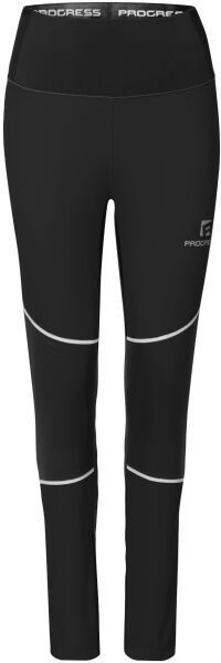 PROGRESS PROSNOW LADY Dámske zimné elastické nohavice, čierna, veľkosť