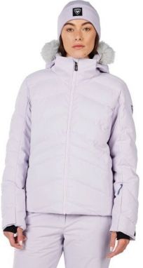 Rossignol W STACI INSULATED JKT Dámska lyžiarska bunda, fialová, veľkosť
