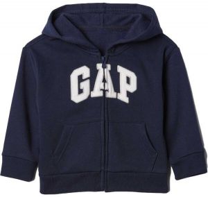 GAP V-LOGO FZ Detská mikina, tmavo modrá, veľkosť 5Y
